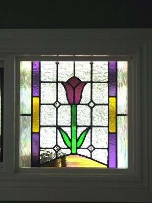 Tulip feature window - Nambour, Queensland